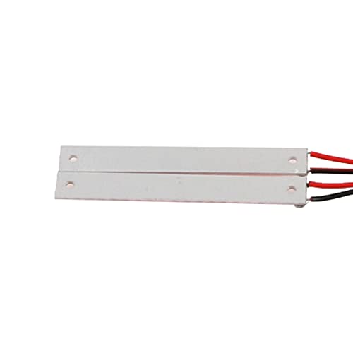 HIRCQOO 2-Pack Red LED Chassis Lights for 1/10 RC Crawlers (60x8mm) - Compatible with Traxxas TRX-4, Axial SCX10 II, RC4WD D90