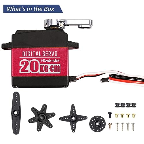 Hiwonder HPS-2027 20KG High Torque Digital Servo 270° Rotation Waterproof Full Metal Gear