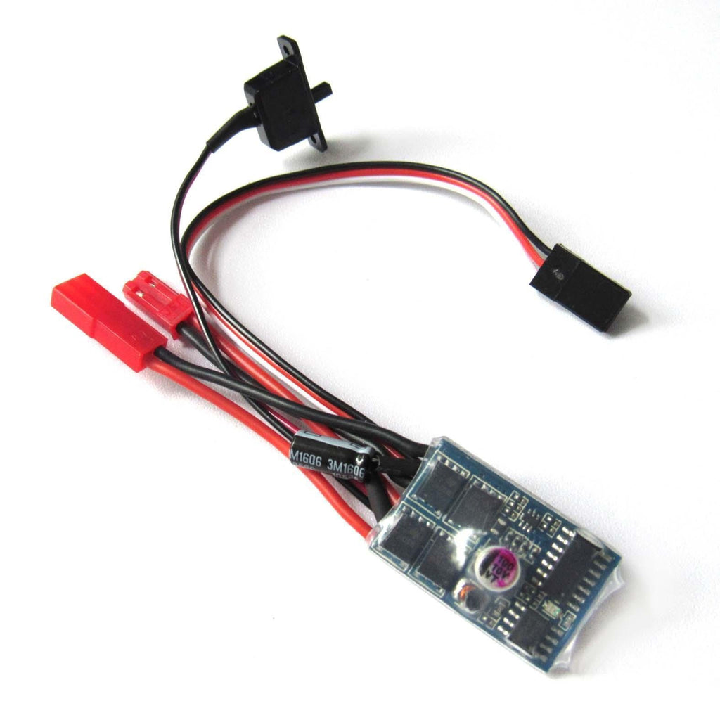 Hobbypower 20A Brushed ESC Speed Controller for RC Cars & Boats – No Brake