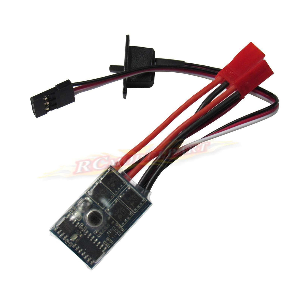 Hobbypower Brushed Motor ESC 10A Speed Controller for 1/16 1/18 RC Car Boat Tank with Brake
