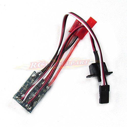 Hobbypower Brushed Motor ESC 10A Speed Controller for 1/16 1/18 RC Car Boat Tank with Brake