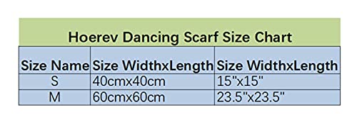Hoerev Dancing Juggling Scarves Pack of 12 – Colorful Scarves for Kids and Beginners