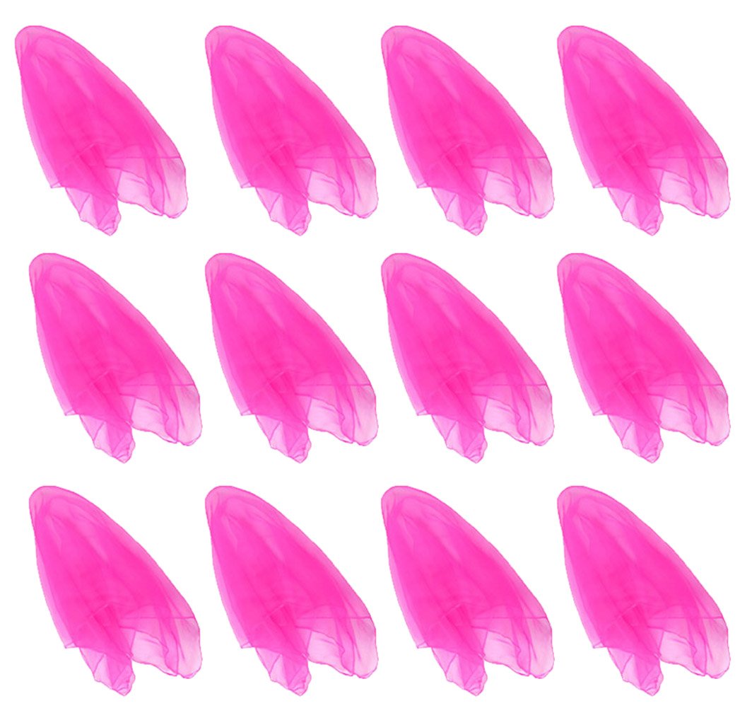 Hoerev Juggling Scaves - 12-Pack for Dancing and Juggling