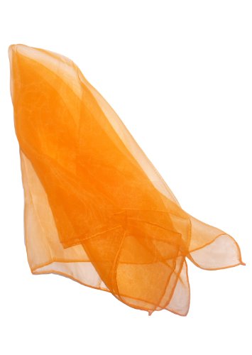Hoerev Pack of 12 Blue Juggling Scarves - 24x24 Inch Floaty Dance Scarves for Kids and Adults