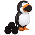 Hog Wild Penguin Ball Popper Toy – Air-Powered Foam Ball Launcher for Indoor/Outdoor Active Play