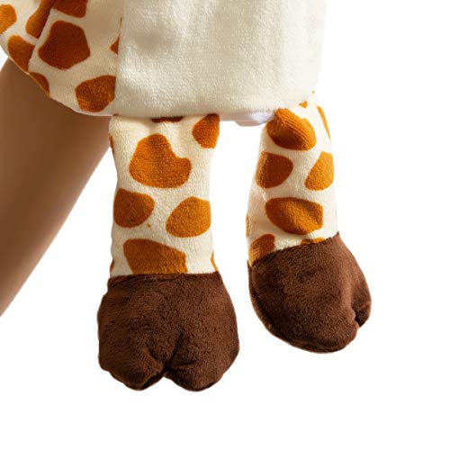 HollyHOME Giraffe Hand Puppet – 13 Inch Plush Animal Puppet for Kids and Adults