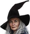 HOMELEX Adult Black Witch Hat for Halloween Costume Parties
