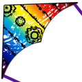 HONBO Large Delta Kite for Kids & Adults – Easy to Fly with Colorful Tail