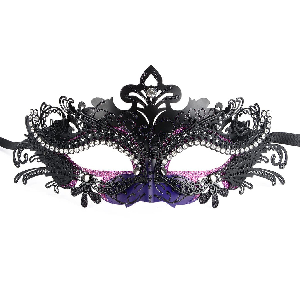 Hoshin Venetian Masquerade Mask for Women – Mardi Gras Decorations & Party Accessories