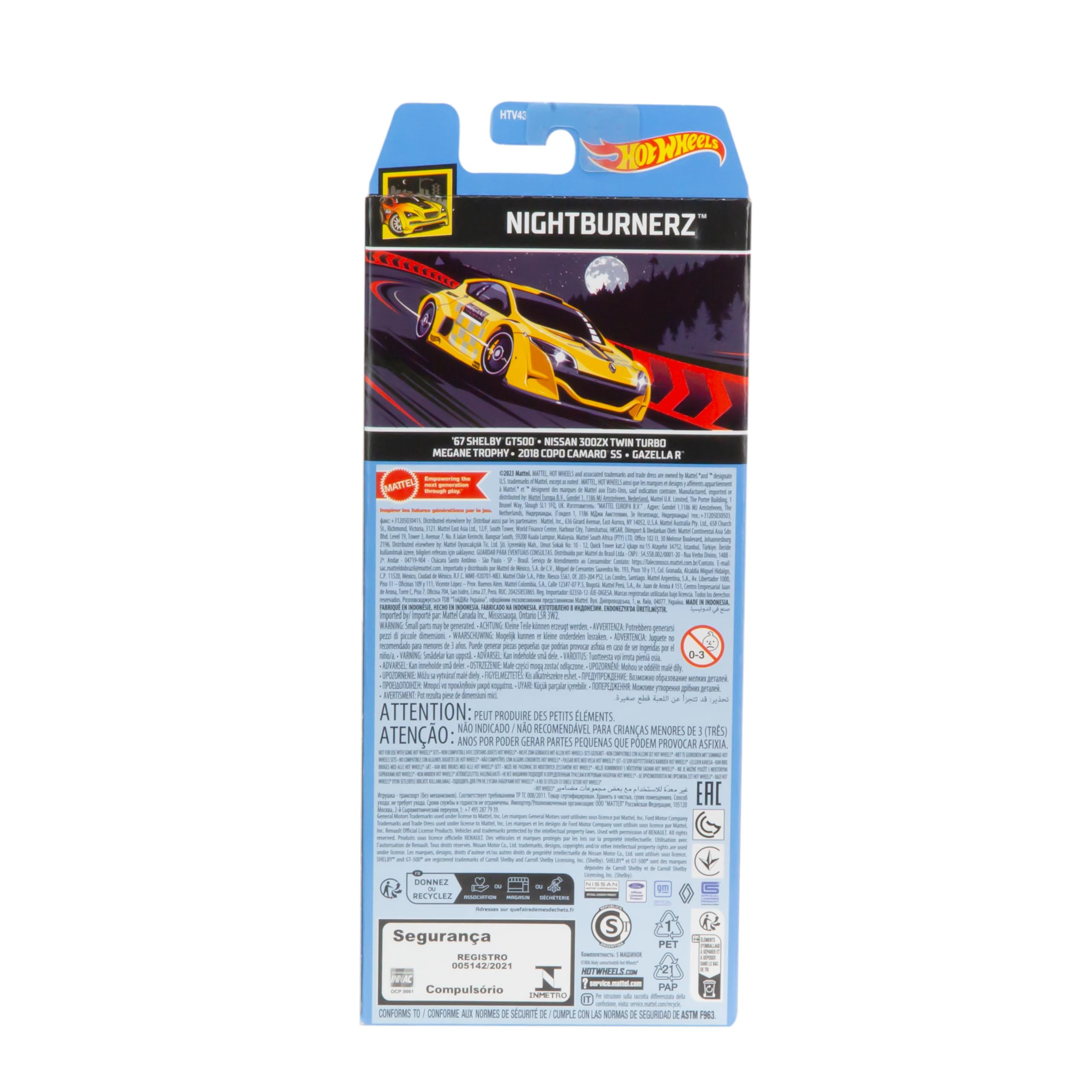 Hot Wheels 5-Count Vehicle Assortment, Colors and Styles Vary