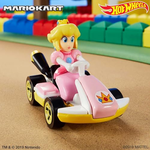 Hot Wheels Mario Kart 1:64 Die-Cast Replica Vehicles – Collectible Toy Cars