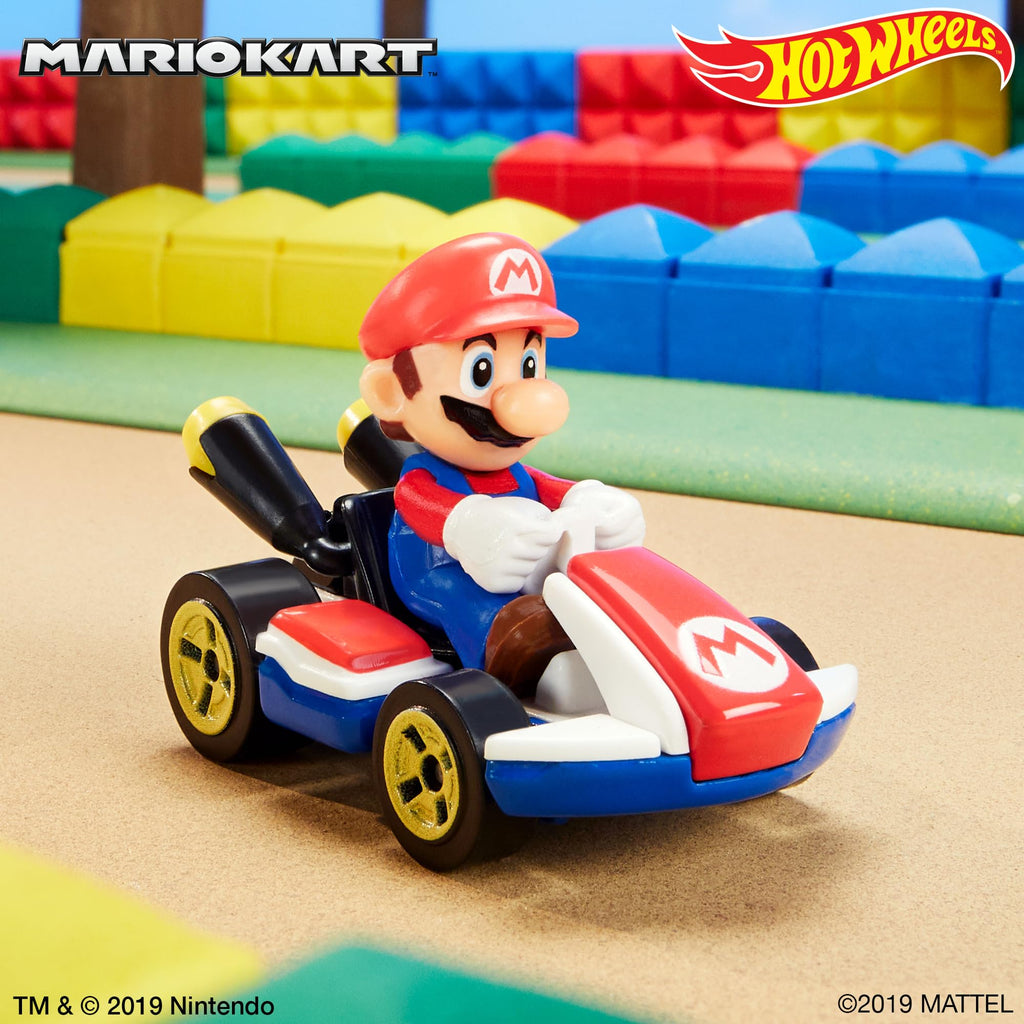 Hot Wheels Mario Kart 1:64 Scale Die-Cast Replica Vehicles – Collectible Toy Cars