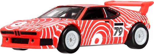 Hot Wheels Premium Car Culture Circuit Legends BMW M1 Procar – 1:64 Scale Die-Cast with Real Riders Tires