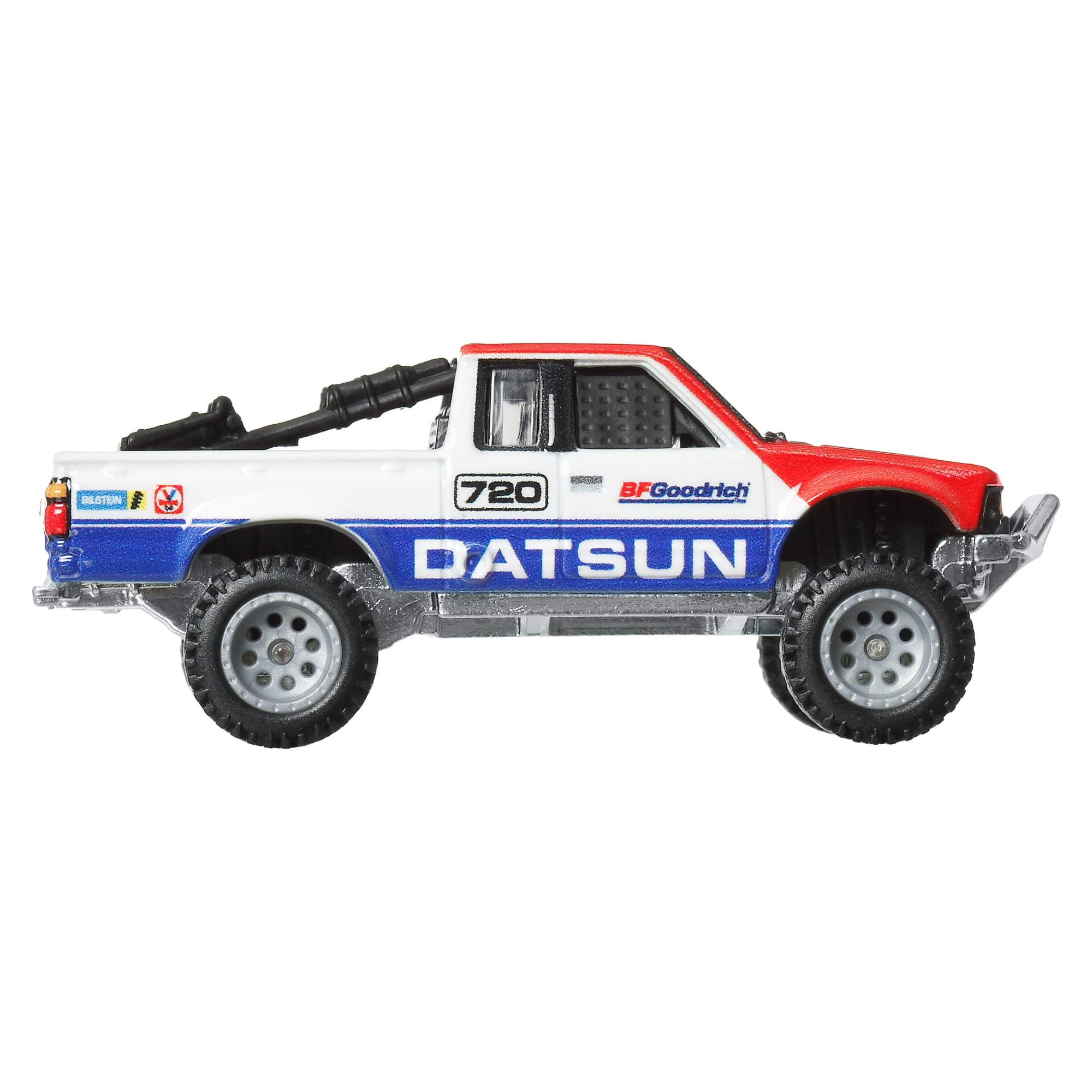 Hot Wheels Premium Car Culture Datsun King Cab Baja Custom 1:64 Die-Cast with Real Riders Tires