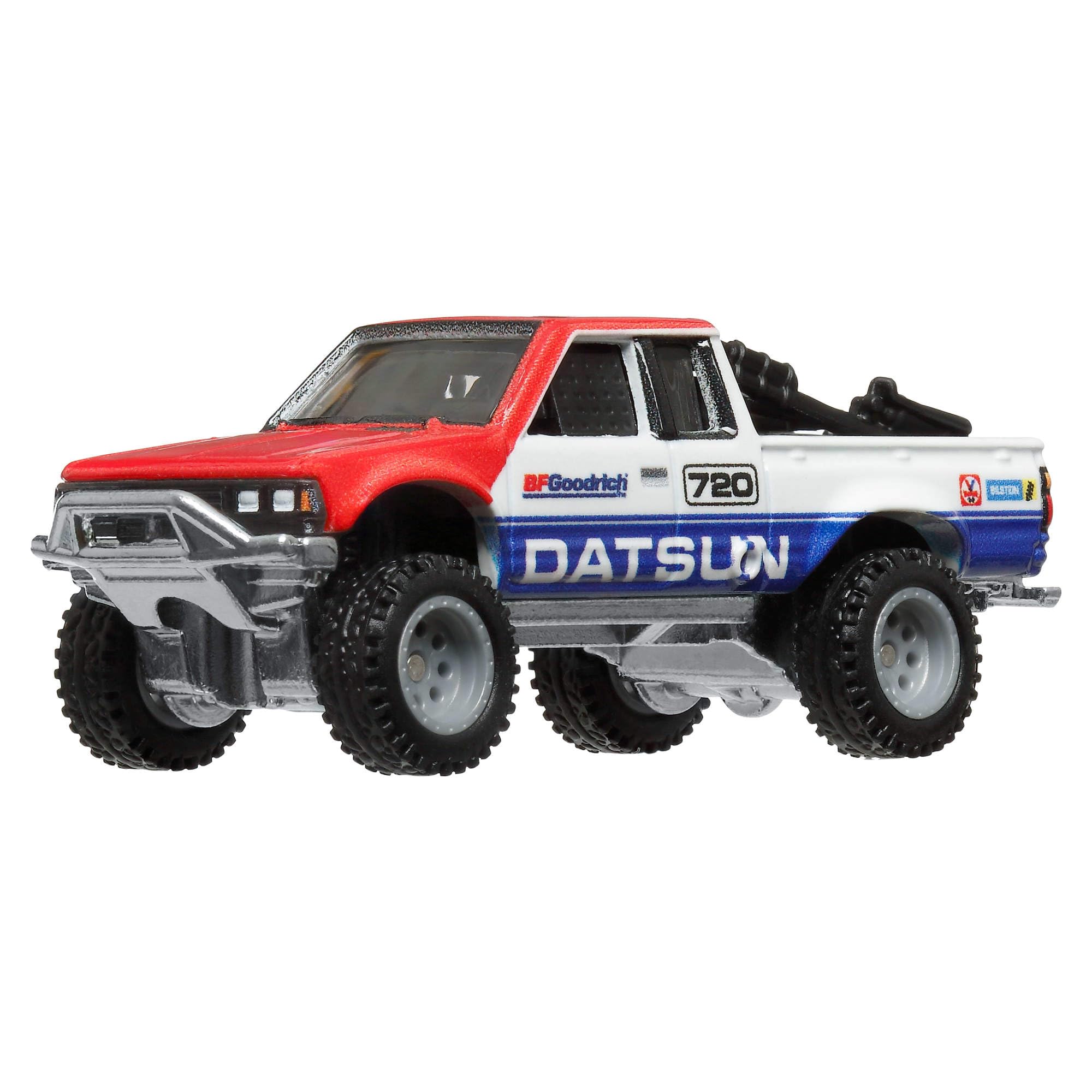 Hot Wheels Premium Car Culture Datsun King Cab Baja Custom 1:64 Die-Cast with Real Riders Tires