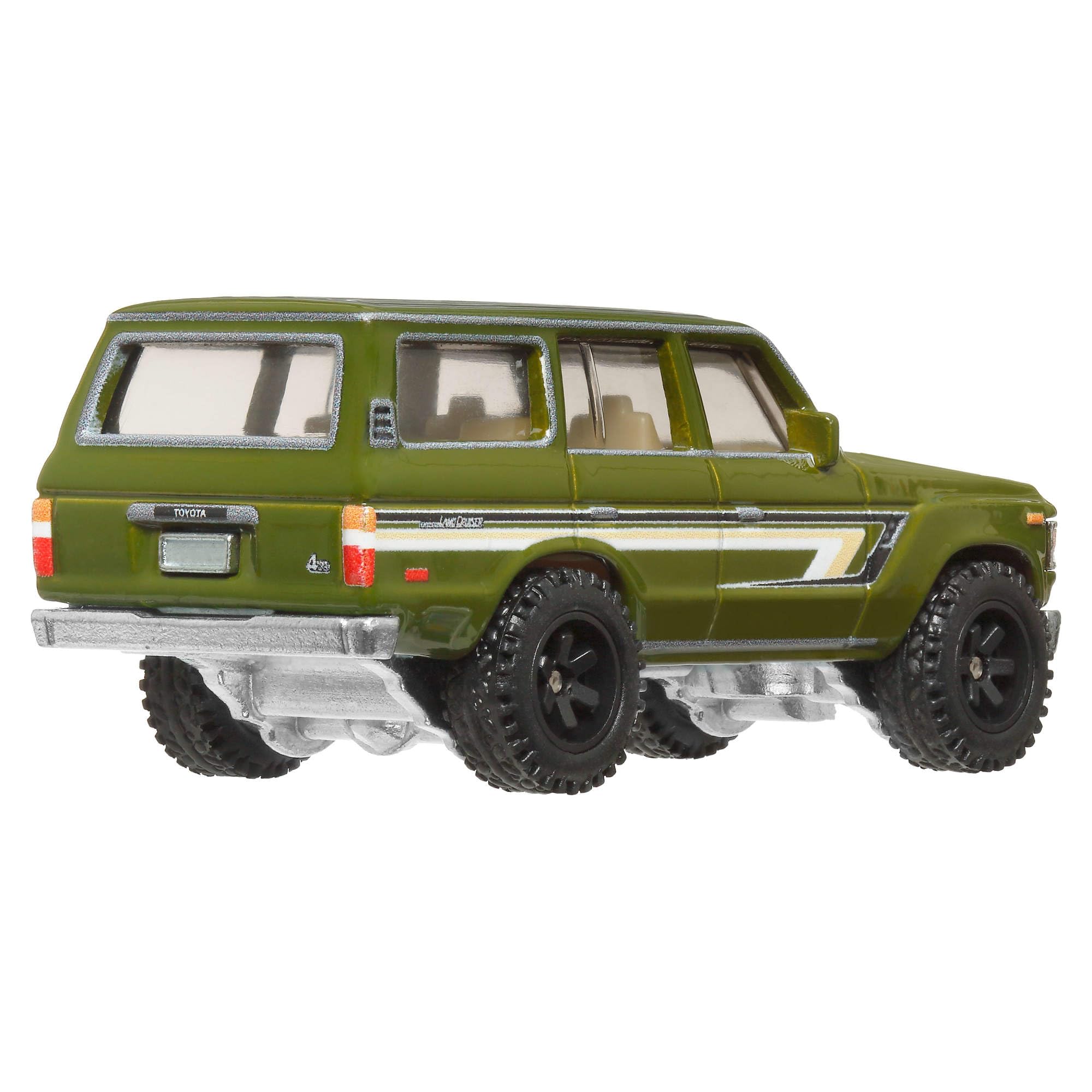 Hot Wheels Premium Car Culture Toyota Landcruiser FJ60, 1:64 Scale Die-Cast with Real Riders Tires