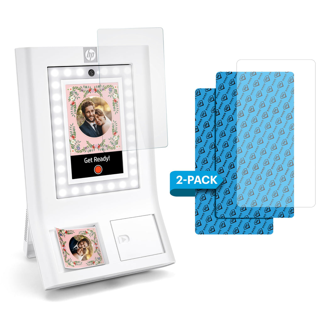 HP Sprocket Photobooth Screen Protector - 9H Tempered Glass, Scratch & Fingerprint Resistant