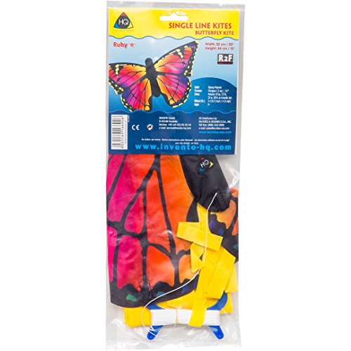 HQ Butterfly Kite – 20 Inch Single Line Kite with Tail for Kids & Adults