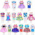 Hungdao 16-Piece Doll Clothes Set for 6-Inch Dolls – Mix of Boy and Girl Outfits