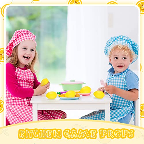 Hungdao 20 Pack Mini Foam Lemon Stress Balls – Slow Rising Squeeze Toys for Party Favors, Carnival Prizes, and Classroom Rewards