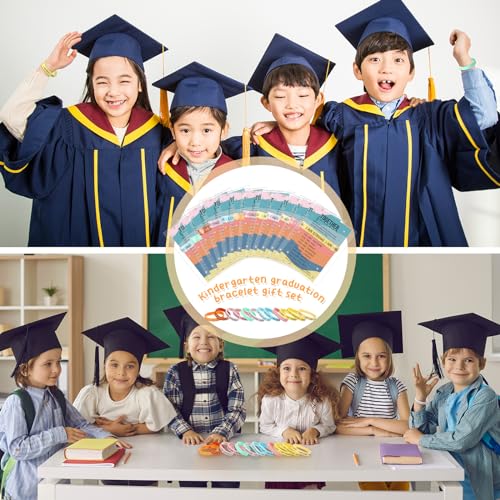HyDren 36 Motivational Silicone Bracelets with Inspirational Cards – End of Year Student Gifts