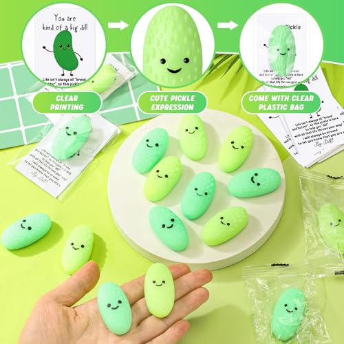 HyDren 40-Pack Kawaii Stress Ball Set with Motivational Cards for Classroom Rewards and Back to School Gifts