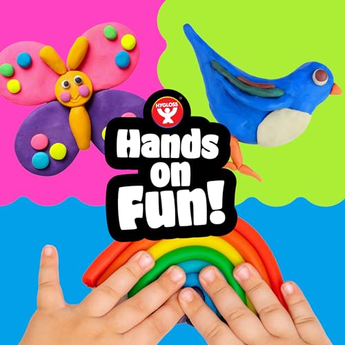 Hygloss Blue Scented Play Dough 3 lb Tub – Non-Toxic, Fruity Scent, Soft & Reusable