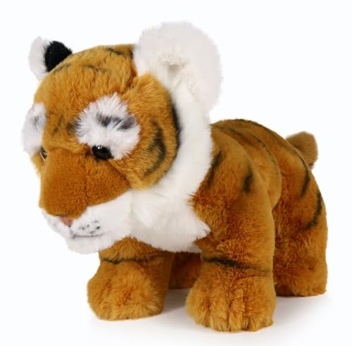 Ice King Bear Baby Tiger Plush Toy 10 Inches Soft Cuddle Plush - Brown