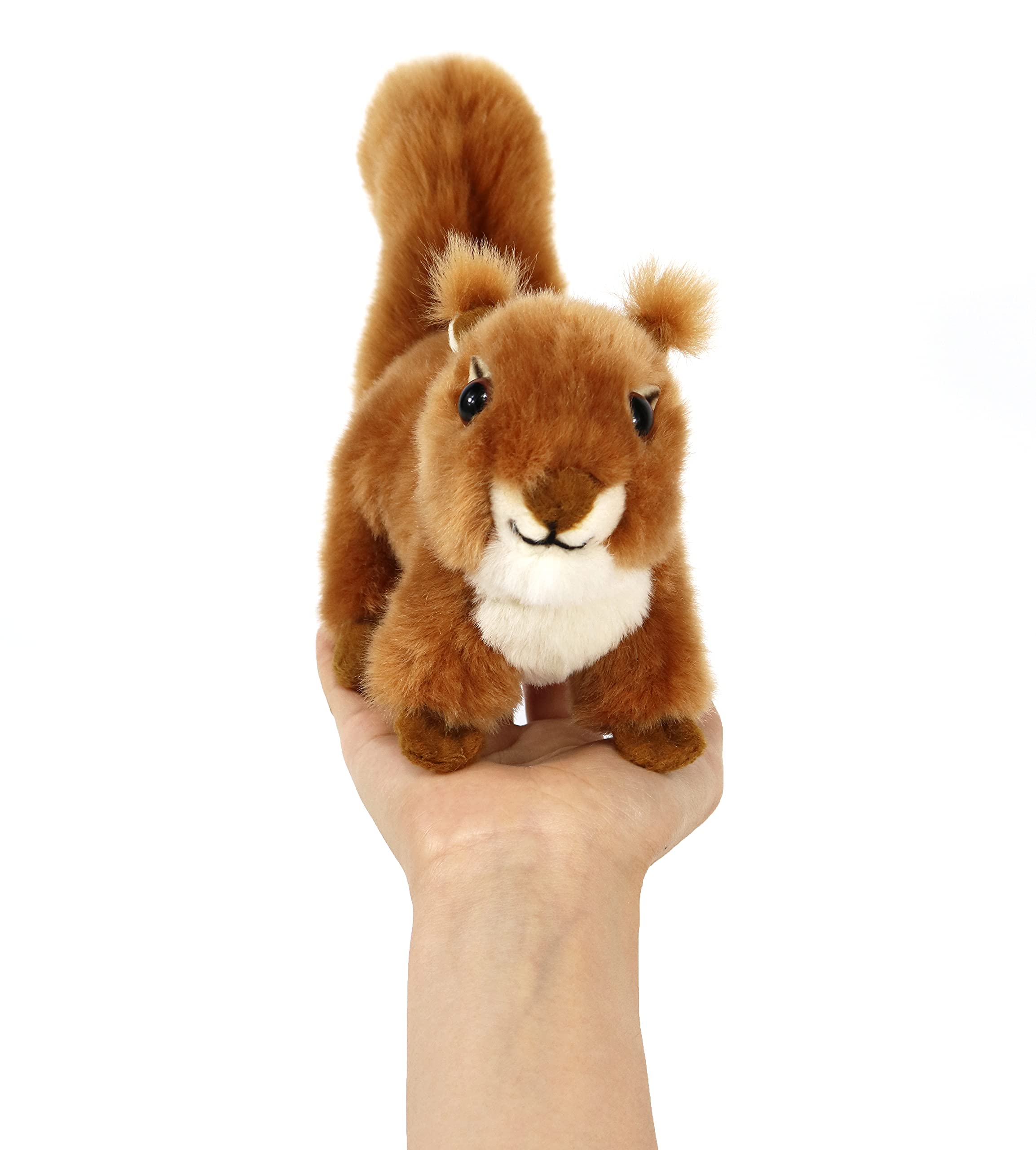Ice King Bear Realistic Red Squirrel Plush – 6-Inch Lifelike Stuffed Animal