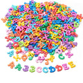 IFKEGON 1044-Piece Foam Letter Stickers, 1-Inch Puffy Self-Adhesive Alphabet for Crafts and Teaching