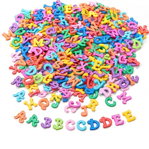 IFKEGON 1044-Piece Foam Letter Stickers, 1-Inch Puffy Self-Adhesive Alphabet for Crafts and Teaching