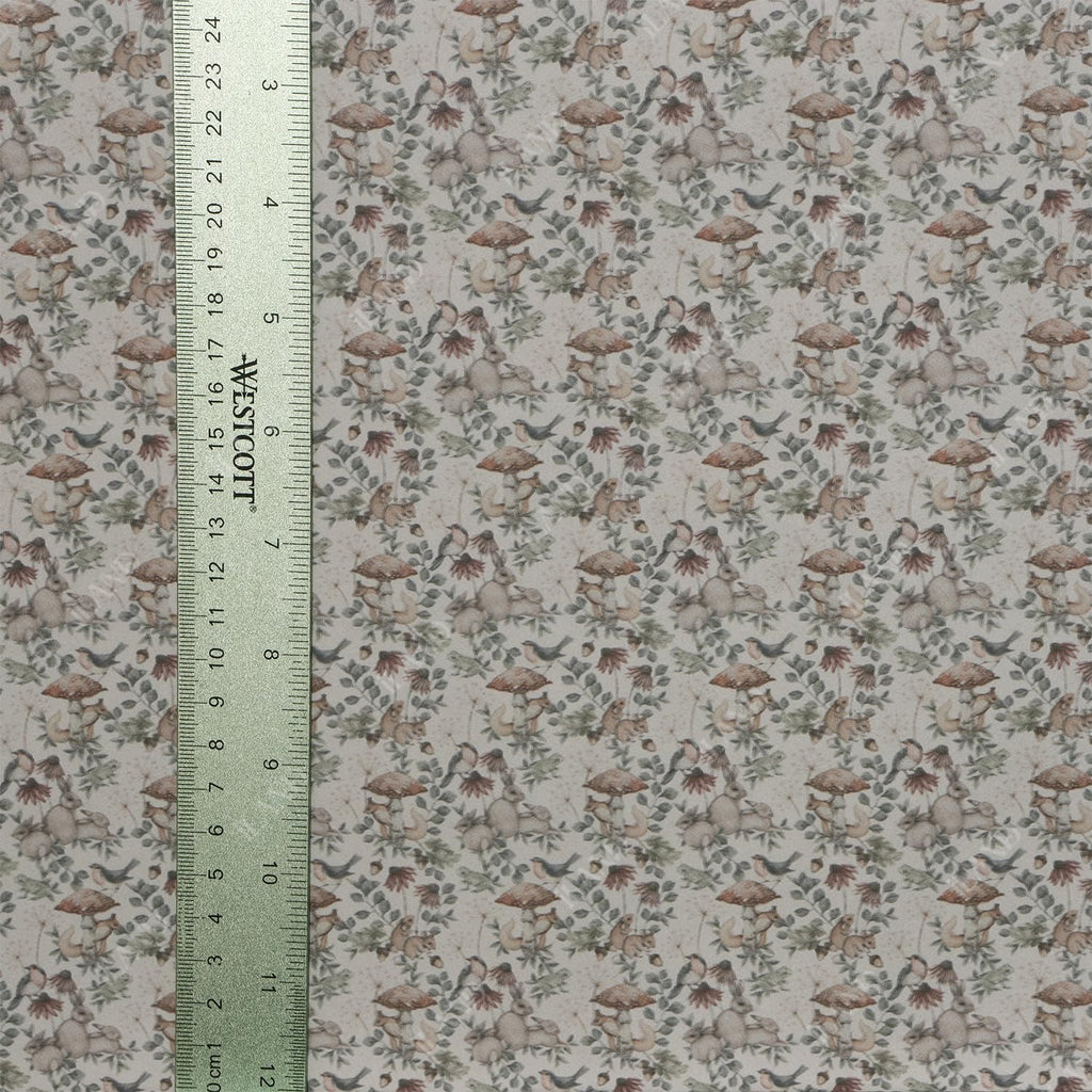 iLAND Forest Whisper Dollhouse Wallpaper - 39 x 15.7 inch, 1:12 or 1:6 Scale