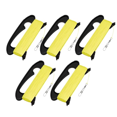 IMAGE Kite Spool Handle, 100m/328ft High-Strength Nylon String with Quick Connect Clip