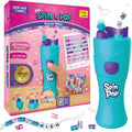 Imagimake Spin n Pop Bracelet Making Kit – DIY Friendship Bracelets for Ages 8-12, Makes 10 Bracelets with Electric Bead Maker