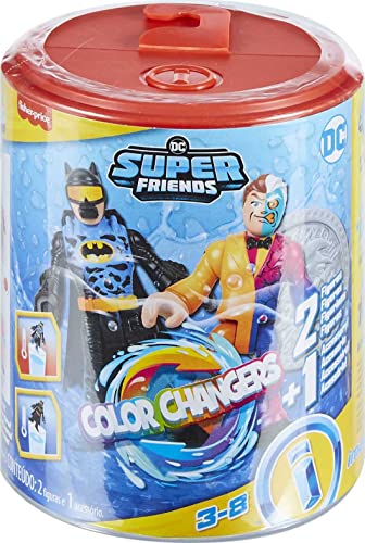Imaginext DC Super Friends Color Changers Batman & Two-Face Toy Set
