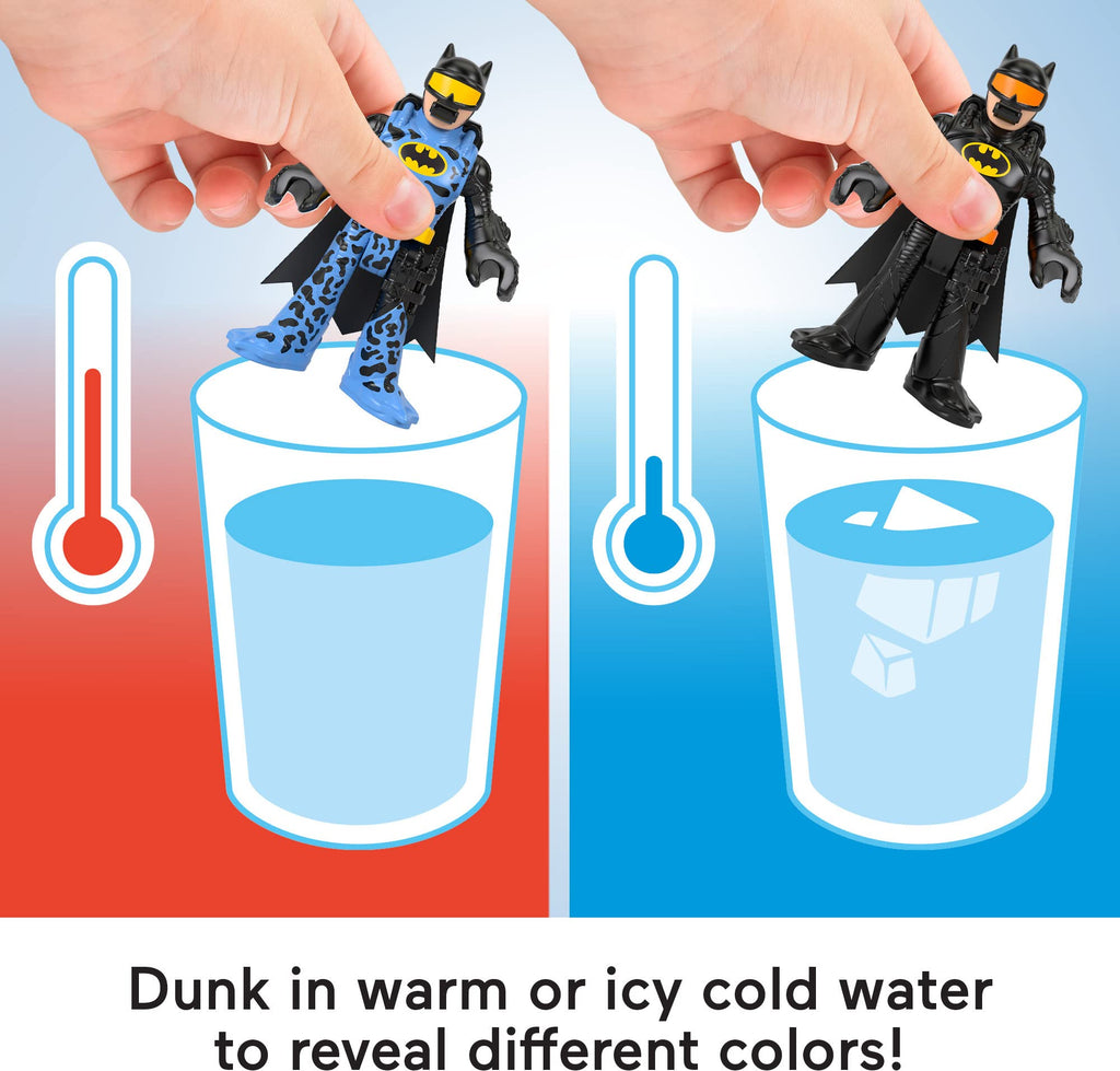 Imaginext DC Super Friends Color Changers Batman & Two-Face Toy Set