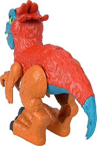 Imaginext Jurassic World Pyroraptor XL Dinosaur Figure – 10-Inch Poseable Toy for Kids Ages 3-8