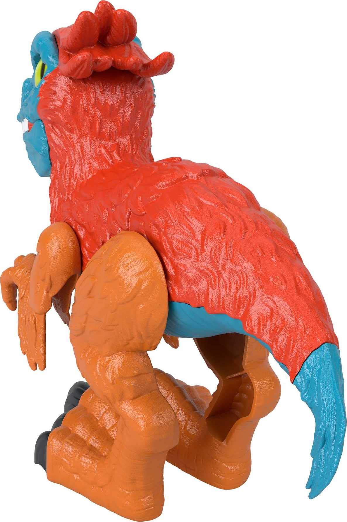 Imaginext Jurassic World Pyroraptor XL Dinosaur Figure – 10-Inch Poseable Toy for Kids Ages 3-8