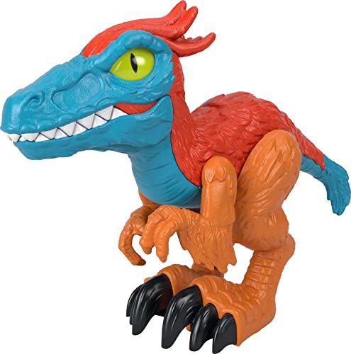 Imaginext Jurassic World Pyroraptor XL Dinosaur Figure – 10-Inch Poseable Toy for Kids Ages 3-8