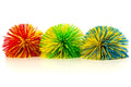 IMPRESA Monkey Stringy Balls 3-Pack: Silicone Stress Balls with Strings for Fidgeting and Sensory Play