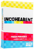 Incohearent Fresh Phrases Expansion Pack – 180 New Gibberish Cards for the Core Game