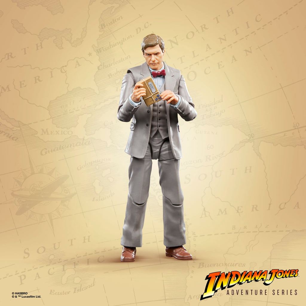 Indiana Jones Adventure Series Professor Figure – 6-Inch The Last Crusade Collectible with Accessories