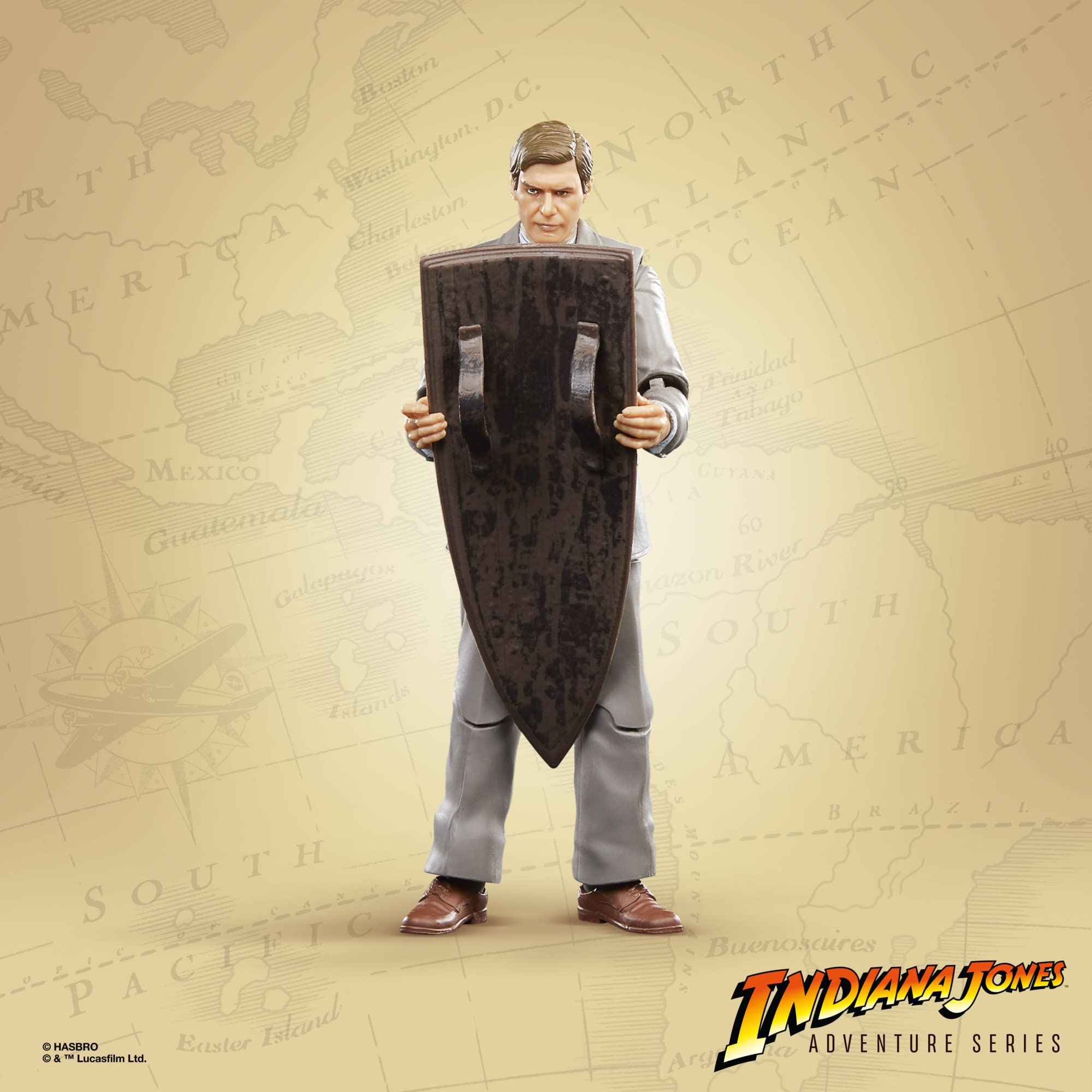 Indiana Jones Adventure Series Professor Figure – 6-Inch The Last Crusade Collectible with Accessories