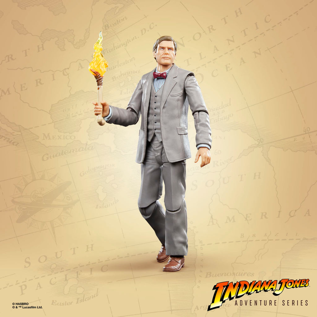 Indiana Jones Adventure Series Professor Figure – 6-Inch The Last Crusade Collectible with Accessories