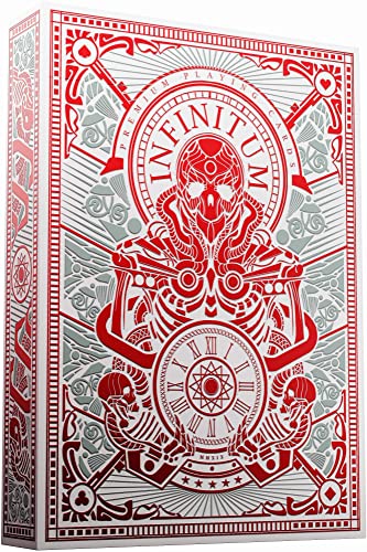 Infinitum Playing Cards by Elephant Playing Cards – Unique Illustrations, Premium Poker Deck with Free Game eBook