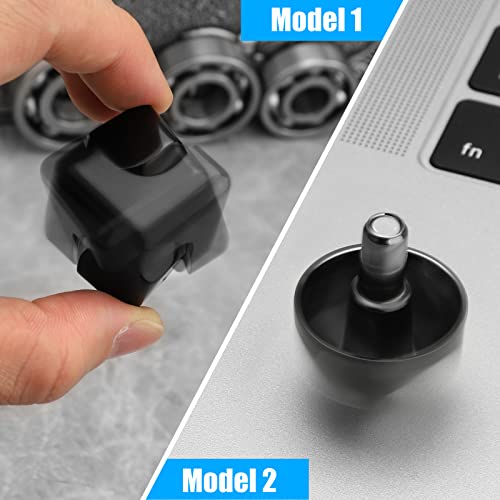 Infinity Gear 2-in-1 Fidget Cube Spinner - Metal Transformable Top for Stress Relief and Focus