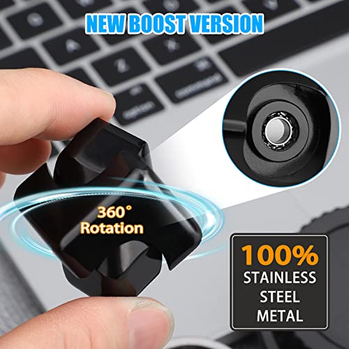 Infinity Gear 2-in-1 Fidget Cube Spinner - Metal Transformable Top for Stress Relief and Focus