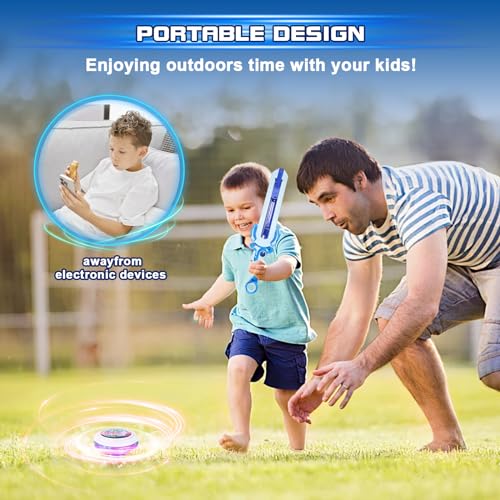 Infinity Nado Mini Nado Sword Battle Set – Blue Spinning Top Launcher for Kids Ages 5-12