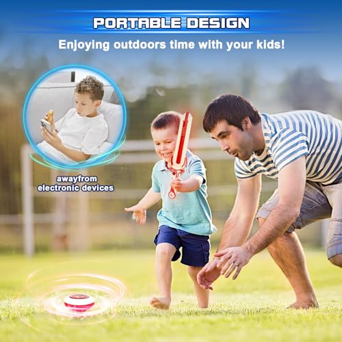 Infinity Nado Mini Nado Sword Spinning Top Battle Set - Red Sword Launcher for Beginners Ages 5-14