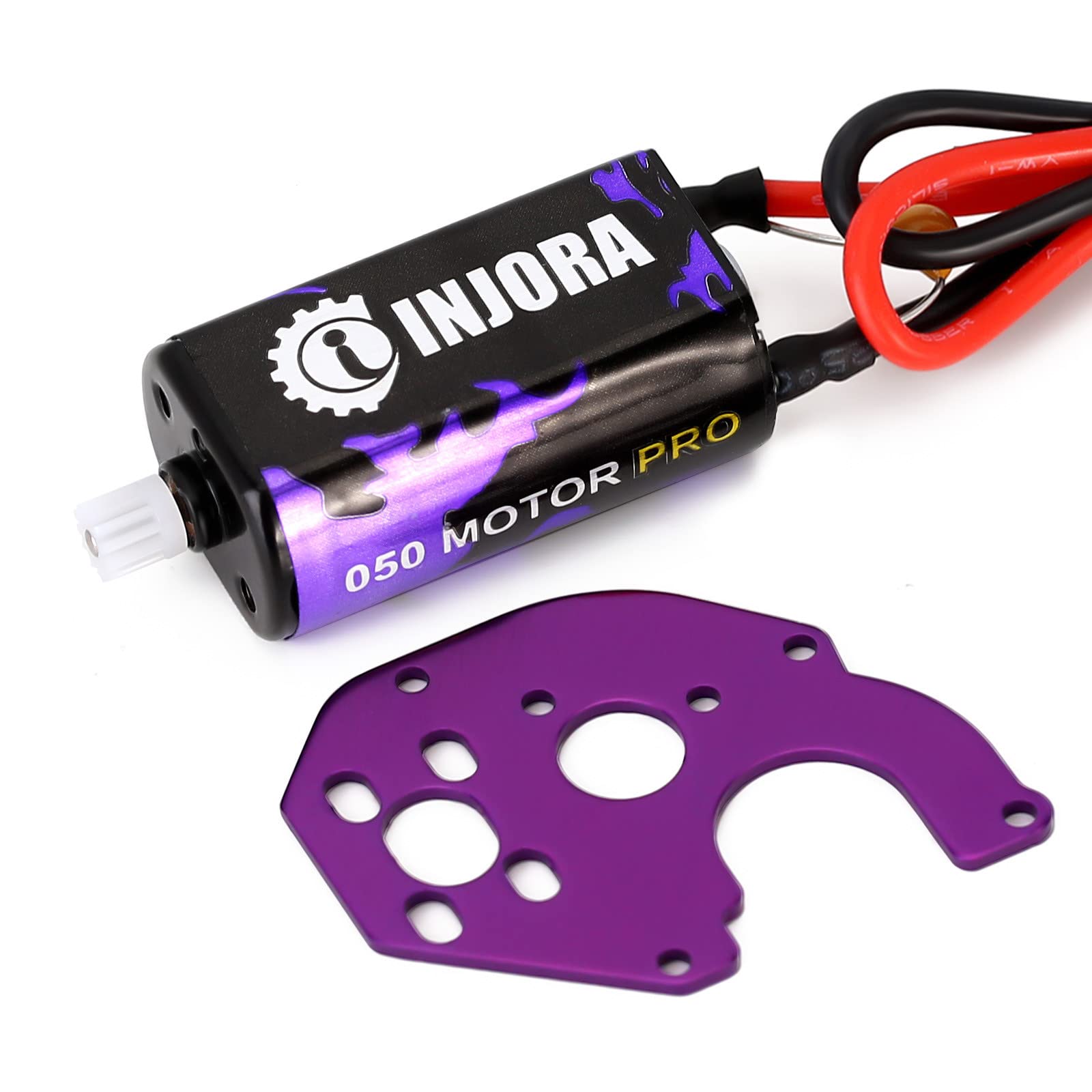 INJORA 050 Brushed Motor Pro – High Torque Upgrade for Axial SCX24 Crawlers